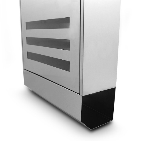 Bituxx – naścienna skrzynka pocztowa ze stali nierdzewnej | nowoczesna, odporna na warunki atmosferyczne