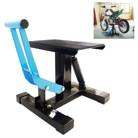 Bituxx podnośnik do motocykla z amortyzatorem – max. 150 kg, uniwersalny