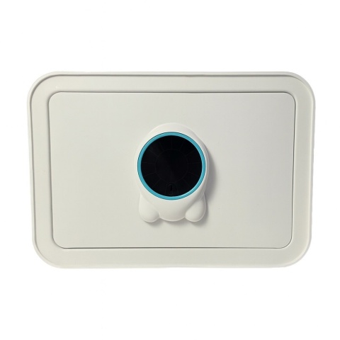 Bituxx biały sejf elektryczny na kod i klucz – sejf domowy/biurowy z funkcją skarbonki