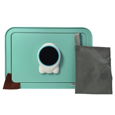 Bituxx zielony sejf biurowy i domowy – elektroniczny kod + klucze, sejf z funkcją skarbonki