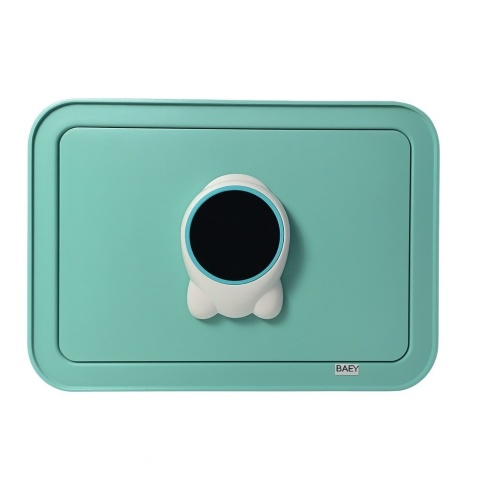 Bituxx zielony sejf biurowy i domowy – elektroniczny kod + klucze, sejf z funkcją skarbonki