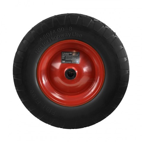 CZARNE KOŁO PEŁNE DO TACZKI WÓZKA BEZDĘTKOWE OŚKA W ZESTAWIE