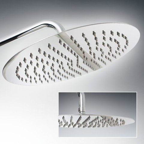 DESZCZOWNICA BITUXX NATRYSKOWA 30 CM OKRĄGŁA NATRYSK PRYSZNIC SLIM