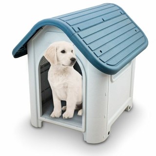 DOM DLA PSA PUPILA PIESKA DOMEK PCV NA ZEWNĄTRZ BUDKA ROZMIAR L