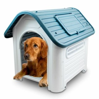 DOMEK BUDA DLA PSA Z WYWIETRZNIKIEM DACHOWYM PVC ROZMIAR XL ANIMEL