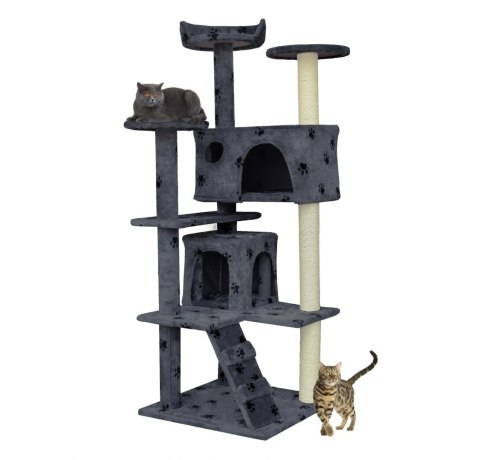 DRAPAK DLA KOTA 133CM DRZEWKO SIWY W ŁAPKI PLATFORMY WIDOKOWE