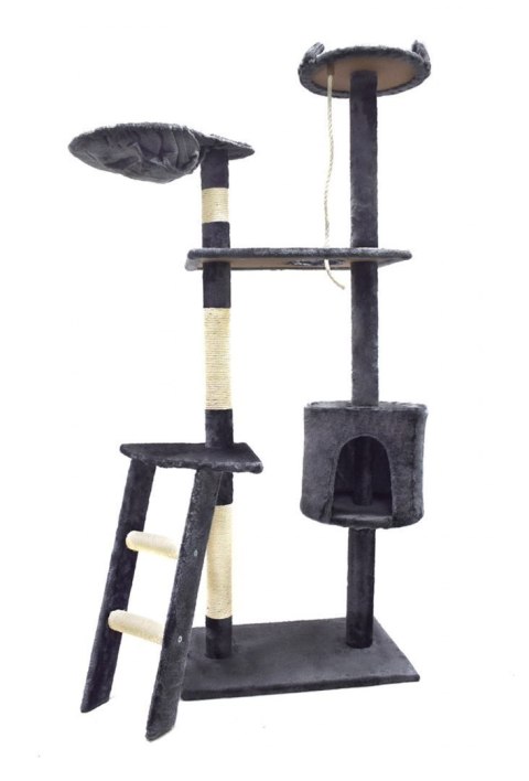 DRAPAK DLA KOTA 145 CM CIEMNOSZARY