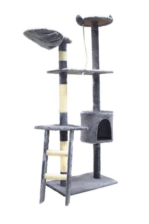 DRAPAK DLA KOTA 145 CM JASNOSZARY