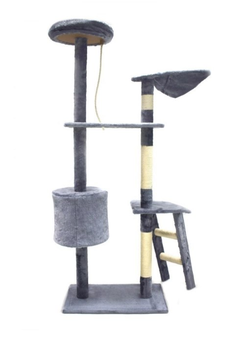 DRAPAK DLA KOTA 145 CM JASNOSZARY