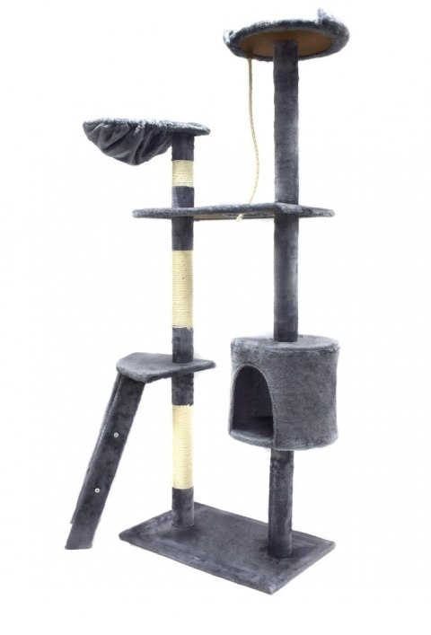 DRAPAK DLA KOTA 145 CM JASNOSZARY