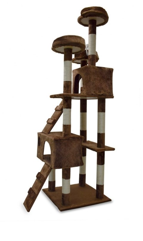 DRAPAK DLA KOTA 170 CM DRZEWKO BRĄZOWE SIZALOWE SŁUPKI DO DRAPANIA