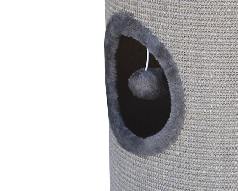 DRAPAK TUBA 50CM DLA KOTA SIWA LEGOWISKO DOMEK DLA KOTÓW LOKUM