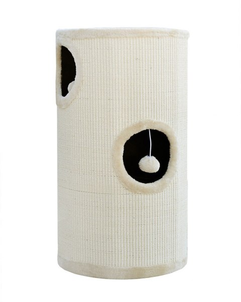 DRAPAK TUBA WIEŻA 70CM DLA KOTA BEŻOWA POKRYCIE SIZALOWE LOKUM