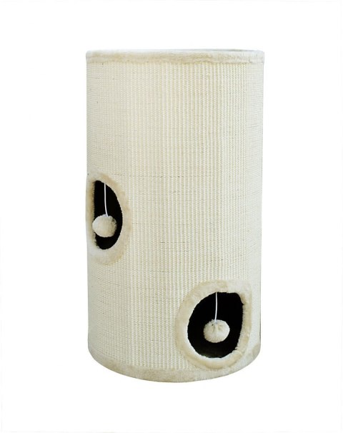 DRAPAK TUBA WIEŻA 70CM DLA KOTA BEŻOWA POKRYCIE SIZALOWE LOKUM