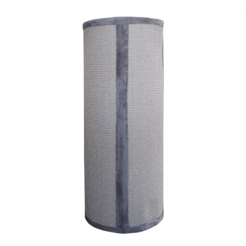 DRAPAK TUBA WIEŻA LEGOWISKO DLA KOTA 100 CM SIWY POKRYCIE SIZALOWE