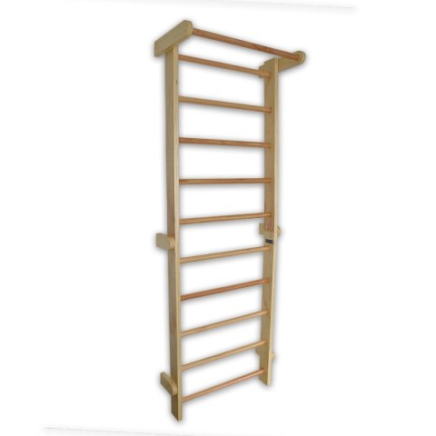 Drabinka gimnastyczna Bituxx drewniana do ćwiczeń i rehabilitacji 215cm