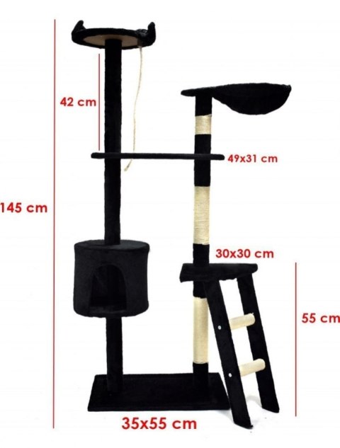 Drapak - drzewko dla kota 145cm