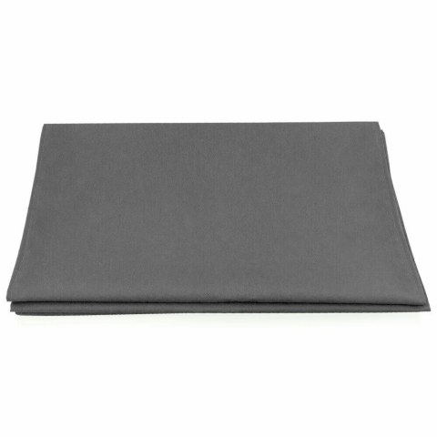 Drewniany leżak plażowy z regulacją grafitowy