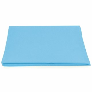 Drewniany leżak plażowy z regulacją niebieski