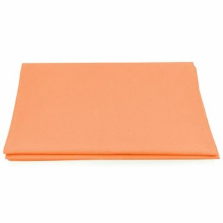 Drewniany leżak plażowy z regulacją pomarańczowy