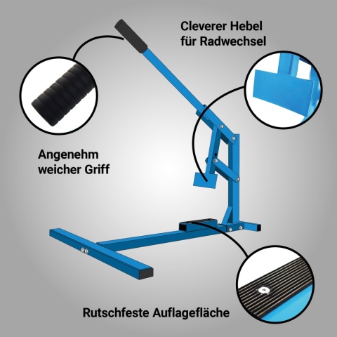 BITUXX – Ręczna montażownica / zmieniarka do opon szybka i prosta wymiana opon w domu czy warsztacie