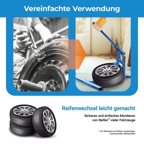 BITUXX – Ręczna montażownica / zmieniarka do opon szybka i prosta wymiana opon w domu czy warsztacie