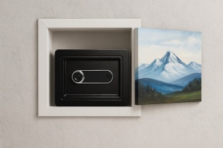 Bezpieczny sejf do domu i biura – dotykowy panel, solidna konstrukcja