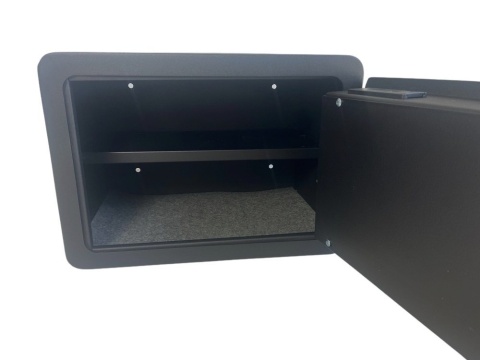 Sejf domowy / biurowy z zamkiem elektronicznym + 2 klucze — kasa pancerna / hotelowa / skrytka