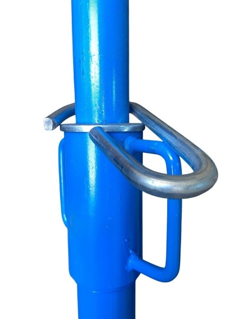 Stemple budowlane regulowane 80–130 cm – podpory stropowe teleskopowe BITUXX, stal malowana proszkowo