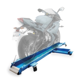 Wózek / platforma manewrowa pod motocykl 567 kg – idealna do ciasnego garażu