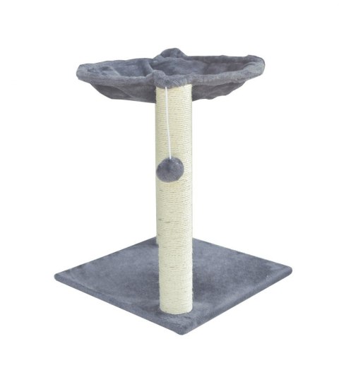 HAMAK STOJĄCY DRAPAK LEGOWISKO DLA KOTA KOTÓW JASNO-SIWY ZABAWKA