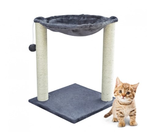 HAMAK STOJĄCY DRAPAK LEGOWISKO DLA KOTA SIWY SŁUPKI SIZALOWE