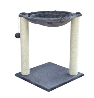 HAMAK STOJĄCY DRAPAK LEGOWISKO DLA KOTA SIWY SŁUPKI SIZALOWE