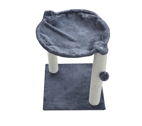 HAMAK STOJĄCY DRAPAK LEGOWISKO DLA KOTA SIWY SŁUPKI SIZALOWE