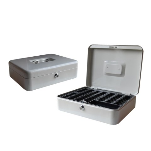 Metalowa Kasetka 30 cm – Do Przechowywania i Transportowania Gotówki