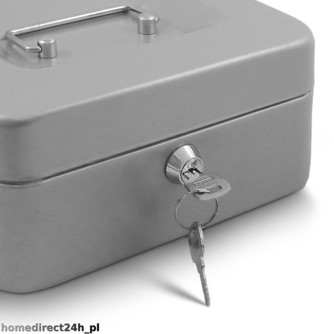 Metalowa kasetka BITUXX – do przechowywania i transportu pieniędzy oraz bilonu