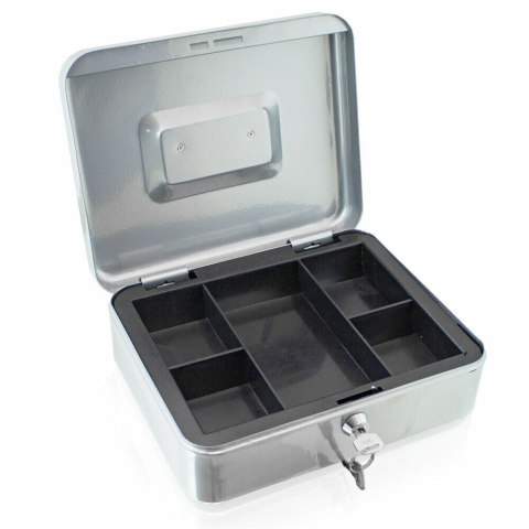 Kasetka metalowa BITUXX 25 cm – do przechowywania i transportu pieniędzy