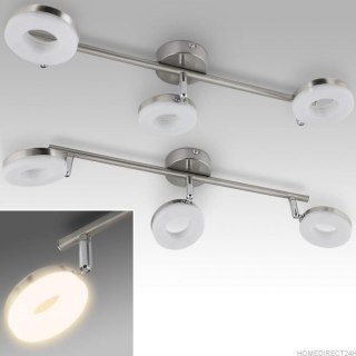 Kinkiet LED 3‑RING 15W – Nowoczesna Lampa Ścienna ze Stali Nierdzewnej