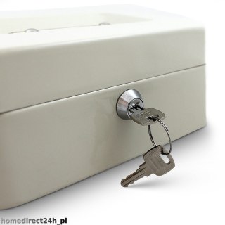 METALOWA KASETKA 20CM DO PRZECHOWYWANIA GOTÓWKI BILONU BITUXX