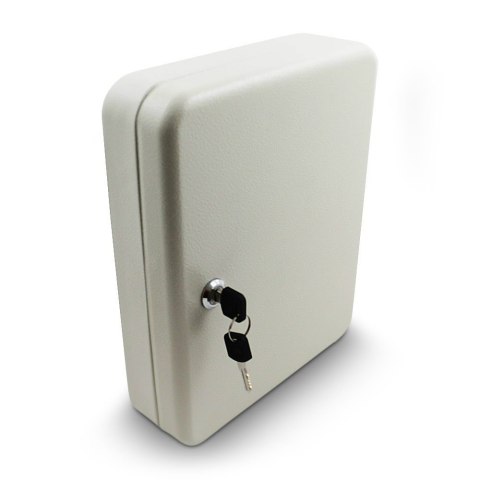 METALOWA SZAFKA NA KLUCZE BITUXX JASNOSZARA 30 HACZYKÓW NA KLUCZE