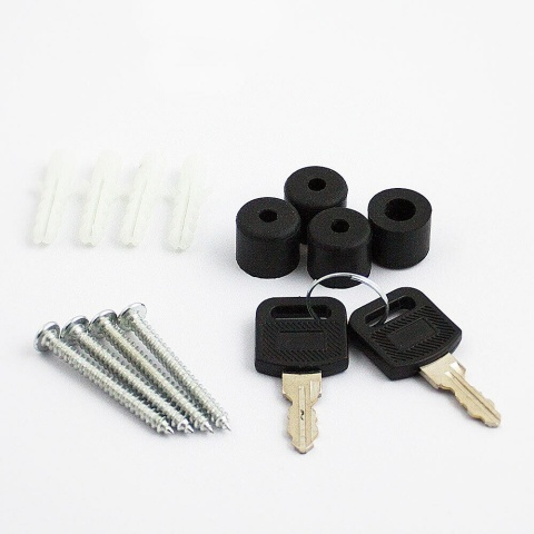 Nowoczesna Skrzynka na Listy POST z Gazetnikiem – Grafitowa, Zamykana Skrzynka Pocztowa na Listy, Gazety i Ulotki