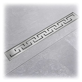 Odpływ liniowy Bogen z syfonem 90 cm Stal Nierdzewna – Wydajny odpływ prysznicowy inox z syfonem i akcesoriami montażowymi