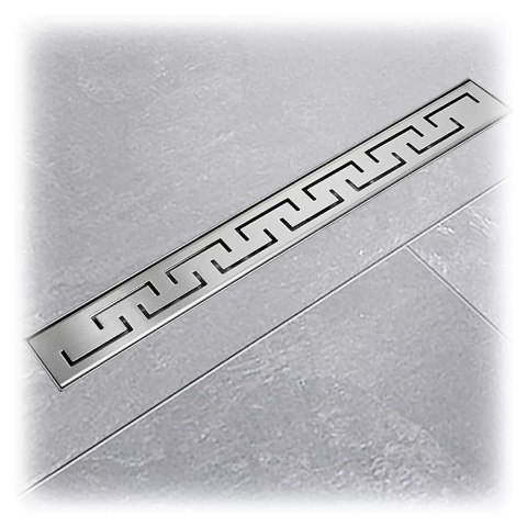 Odpływ liniowy Bogen z syfonem 90 cm Stal Nierdzewna – Wydajny odpływ prysznicowy inox z syfonem i akcesoriami montażowymi