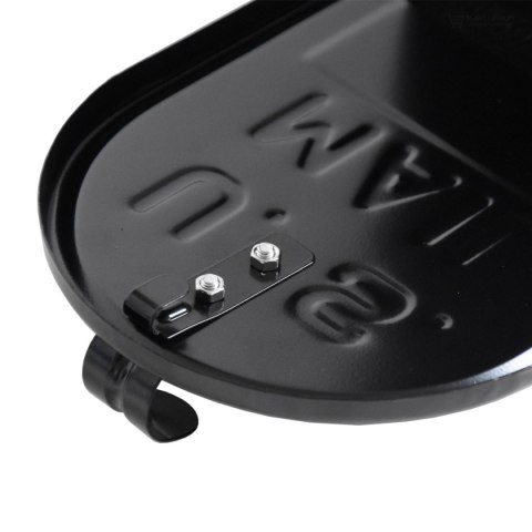 ORYGINALNA SKRZYNKA NA LISTY POCZTOWA AMERYKAŃSKA CZARNA + SŁUPEK