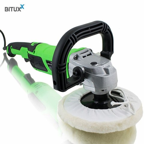 Bituxx Profesjonalna Polerka do Lakieru Samochodowa 1200 W – Mocne Narzędzie z Regulacją Obrotów do Pielęgnacji Karoserii