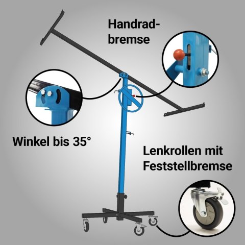 Podnośnik do płyt gipsowych i dachowych Biuxx udżwig do 75kg