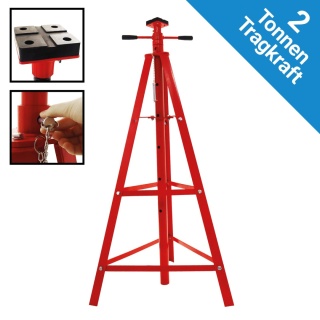 Podstawki Samochodowe BITUXX 2T – Regulowane Podpory Kobyłki Stalowe pod Auto