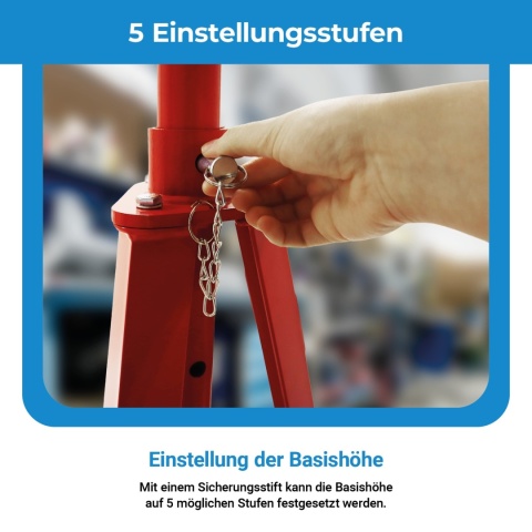 Podstawki Samochodowe BITUXX 2T – Regulowane Podpory Kobyłki Stalowe pod Auto