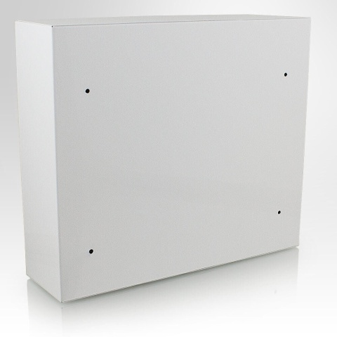 bituxx Skrzynka Pocztowa na Listy Biała – Biała połyskowa skrzynka pocztowa