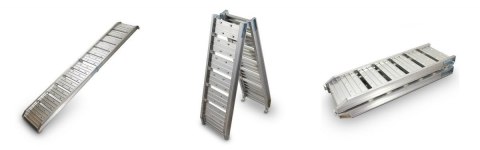 RAMPA ALUMINIOWA BITUXX UDŹWIG DO 200 KG SKŁADANA NAJAZD 1 SZTUKA
